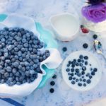 Blueberries are not only delicious, but contain lots of anti-oxidants that are good for you.